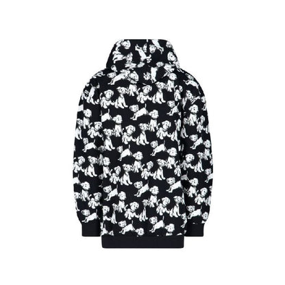 Celine Black Cotton Sweatshirt