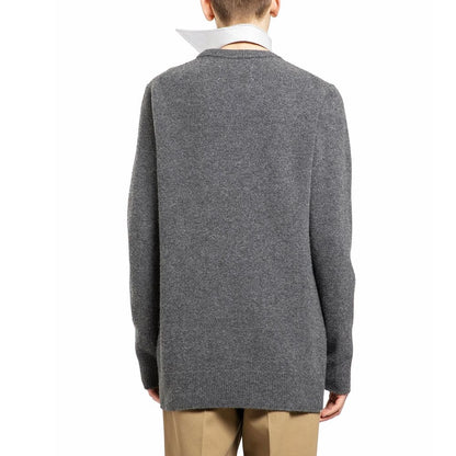 Maison Margiela Gray Wool Sweatshirt