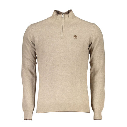 North Sails Beige Fabric Men's Sweater