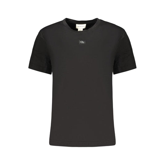Calvin Klein Black Cotton Womens T-Shirt