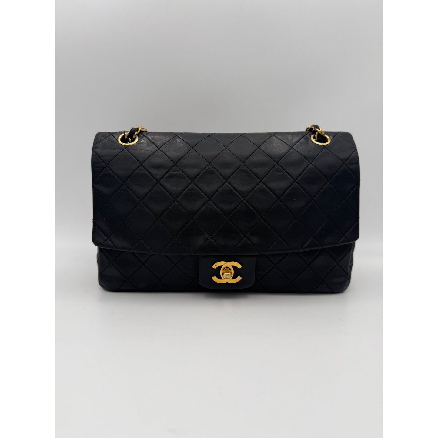 Chanel CHANEL Timeless Classic with Removable Pouch Handbag