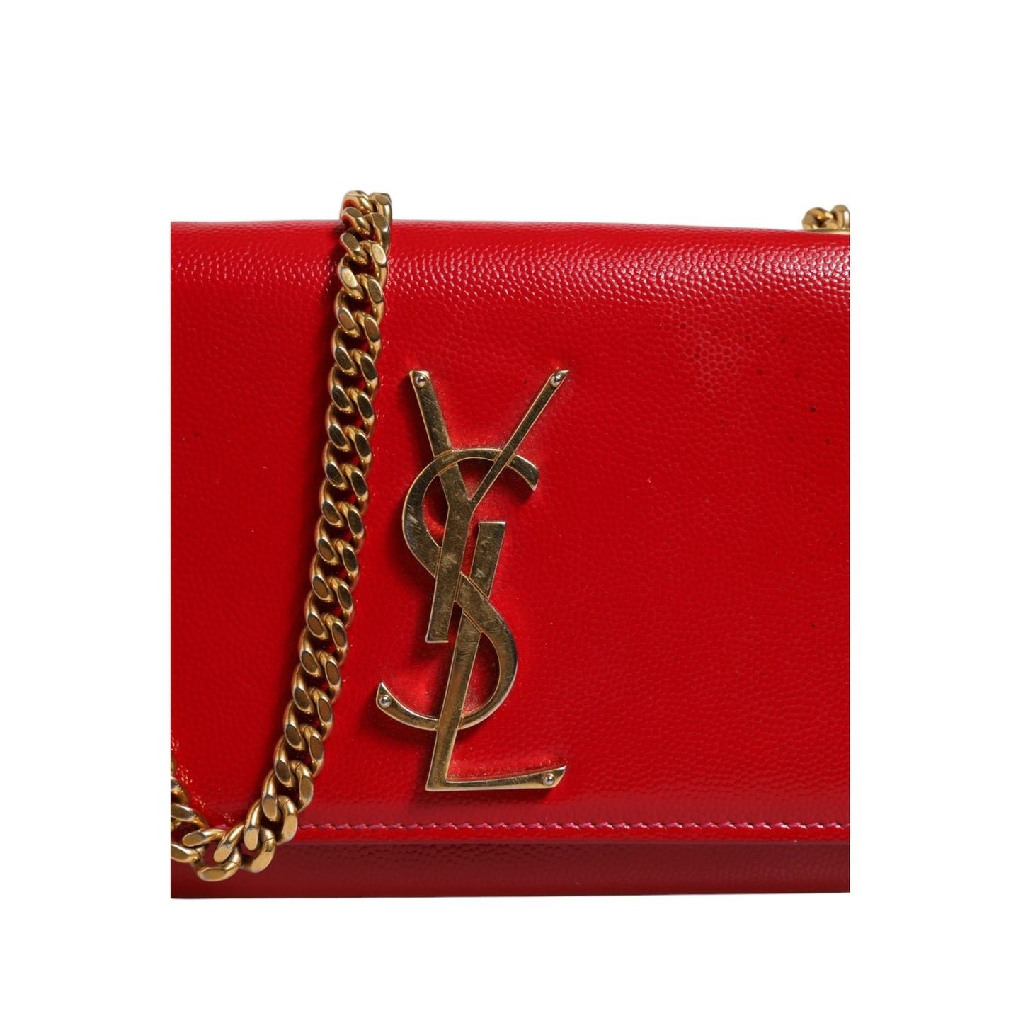 Saint Laurent Kate Red Leather Crossbody Bag