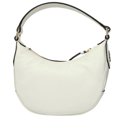 Jimmy Choo Beige Leather Bettina Glitter Leather Shoulder Bag