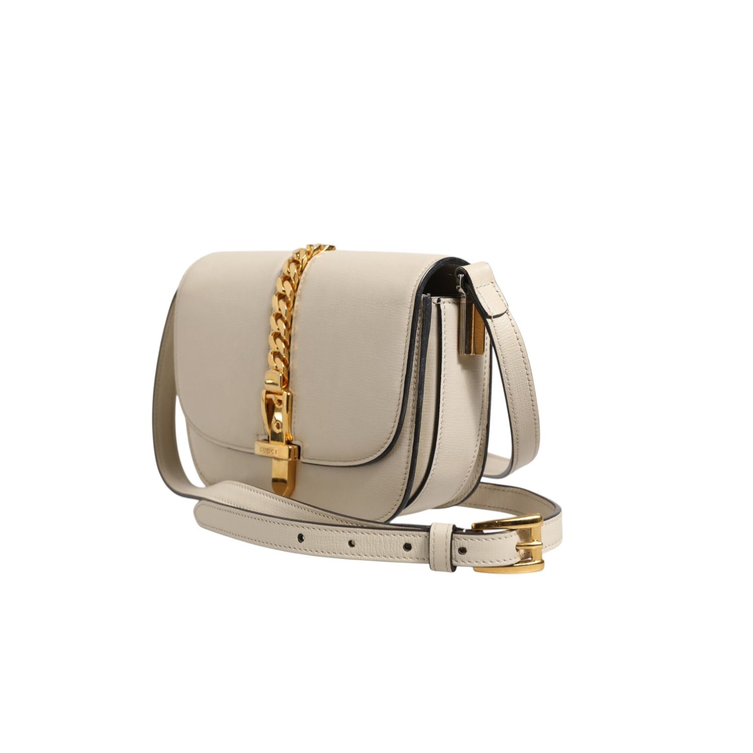 Gucci Sylvie 1969 Mini Leather Shoulder Bag