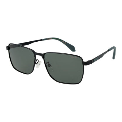 Polaroid Black Metal Sunglasses