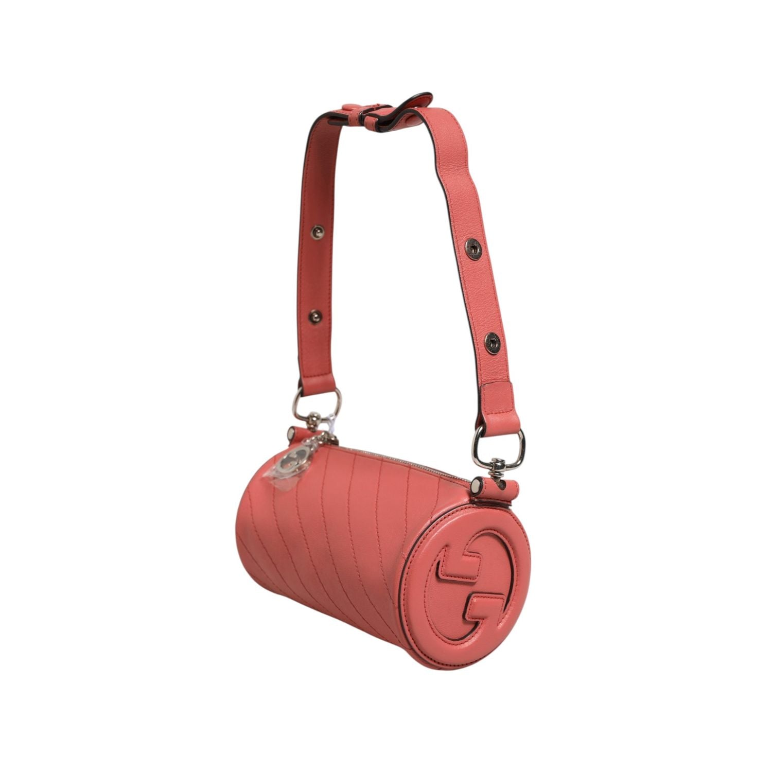 Gucci Blondie Mini Shoulder Bag Pink Leather