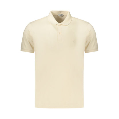 Coveri Moving Beige Cotton Men Polo