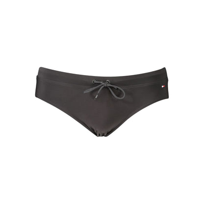 Tommy Hilfiger Black Polyester Men's Briefs