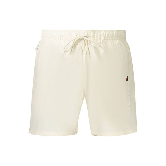Tommy Hilfiger Beige Polyester Men's Short