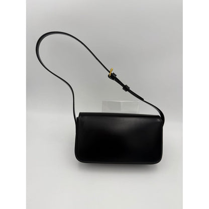 Celine CELINE CLAUDE TRIOMPHE Black Handbag