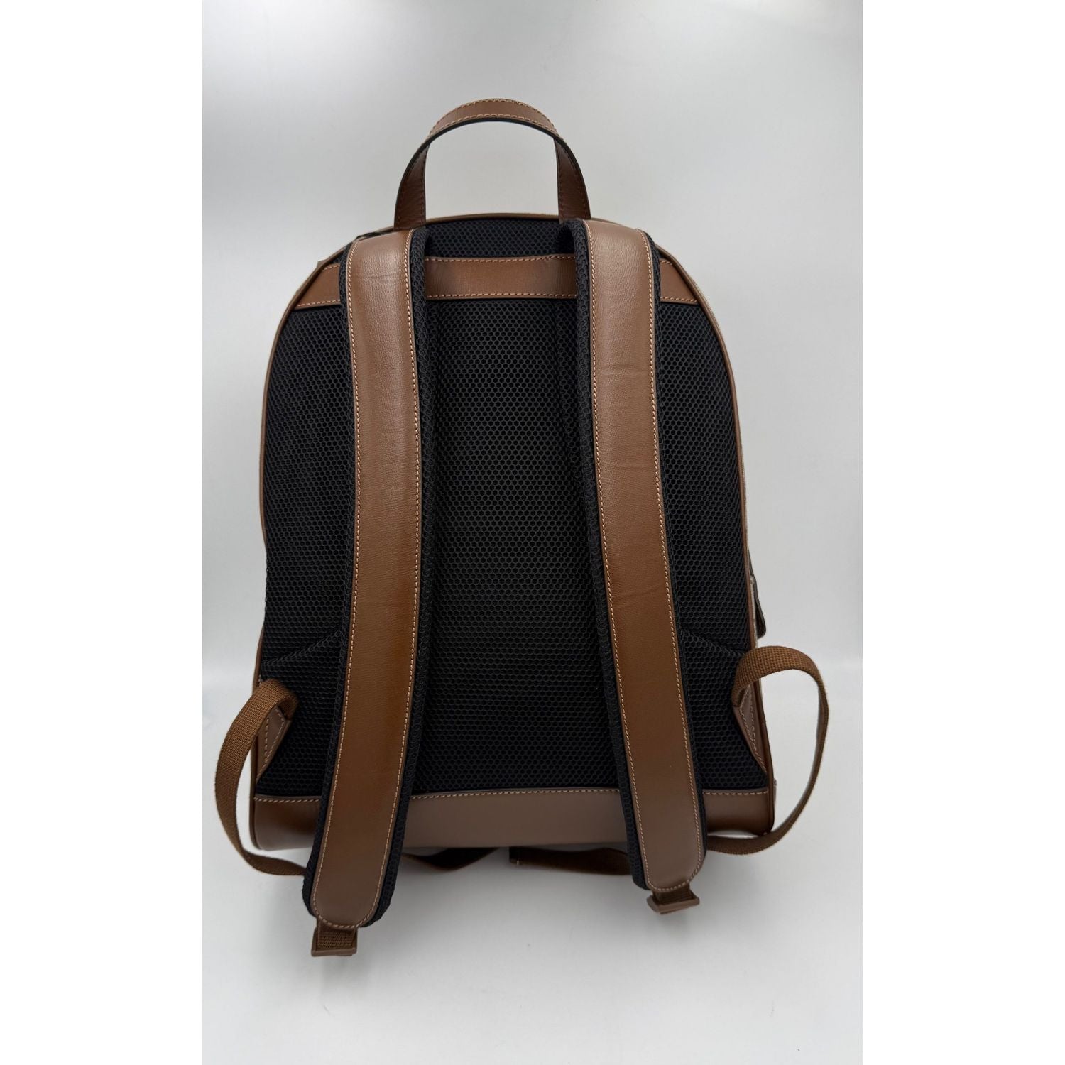 Gucci GUCCI GG Supreme and Leather Backpack