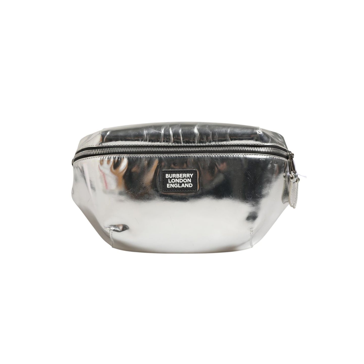 Burberry Belt bag Silver in Synthetic