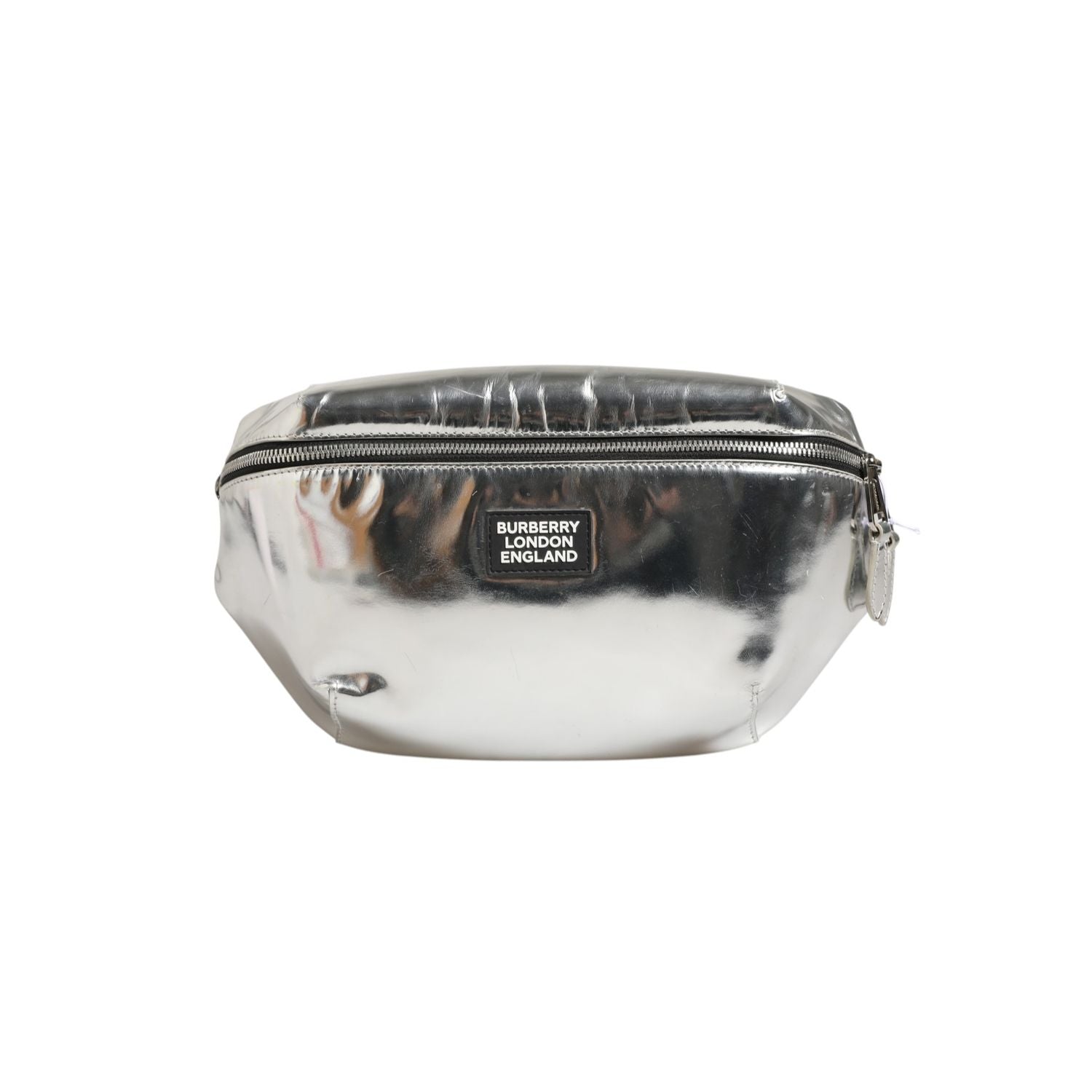 Burberry Belt bag Silver in Synthetic
