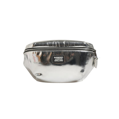 Burberry Belt bag Silver in Synthetic