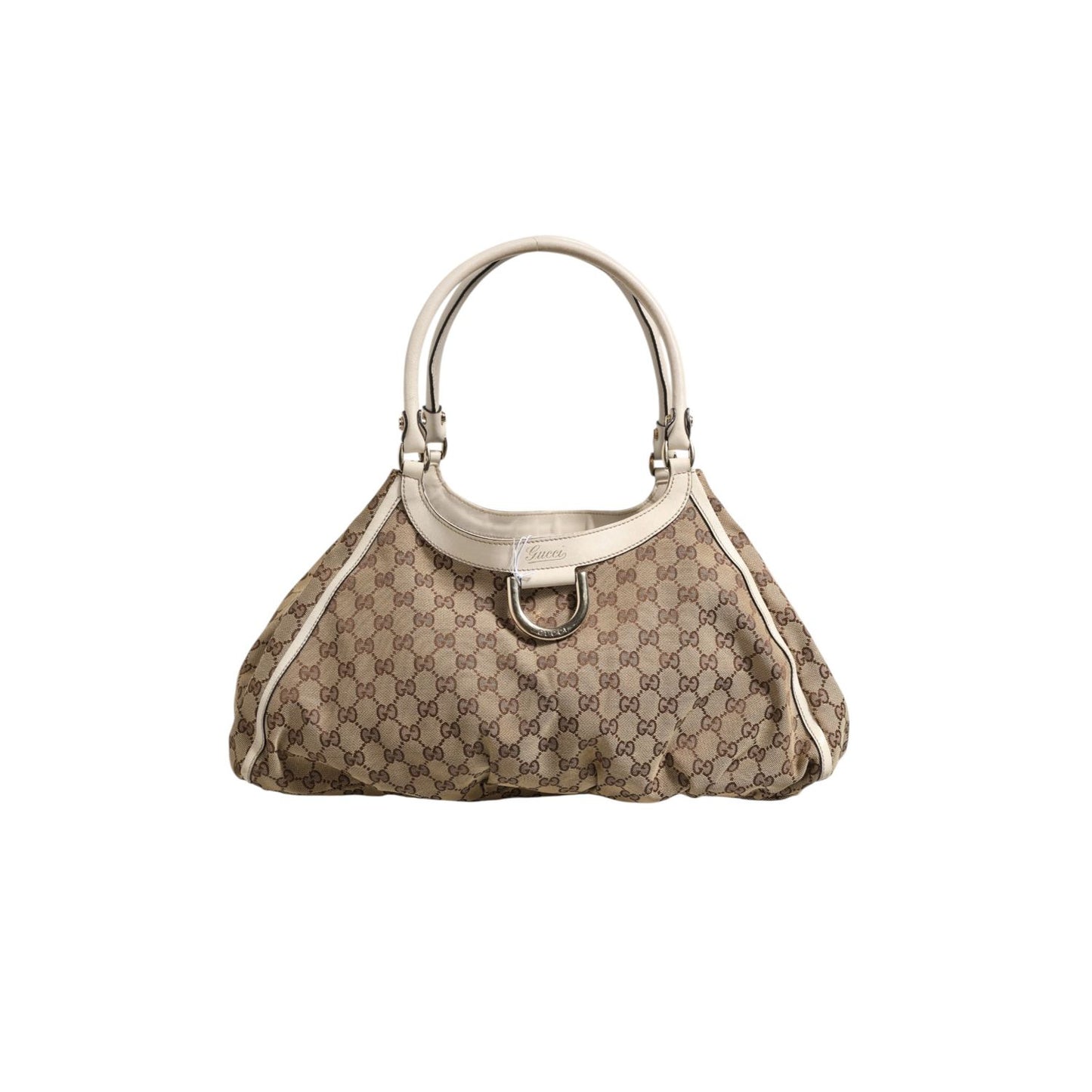 Gucci Canvas Abbey D Ring Shoulder Bag
