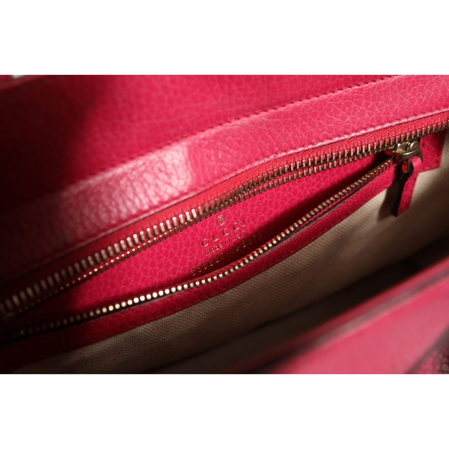 Gucci Swing Leather 2Way Tote Bag