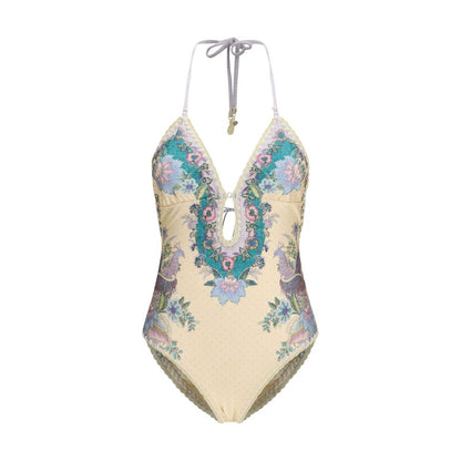 Zimmermann Beige Polyamide One-Piece Swimsuit
