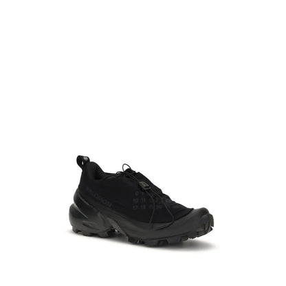 MM6 Black Nylon Athletic Sneakers