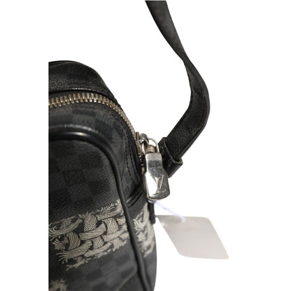 Louis Vuitton Black Damier Graphite Canvas Amazon Christopher Nemeth Shoulder Bag