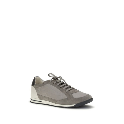 Brunello Cucinelli Gray Deer Sneakers