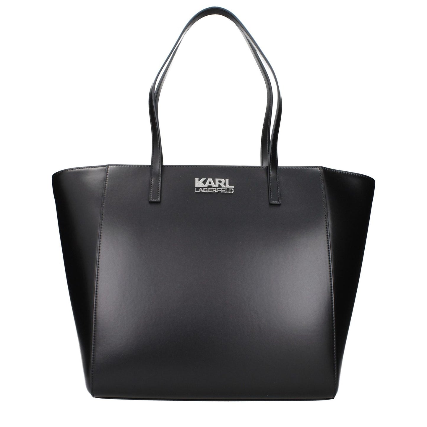 Karl Lagerfeld Black Polyethylene Shoulder Bag