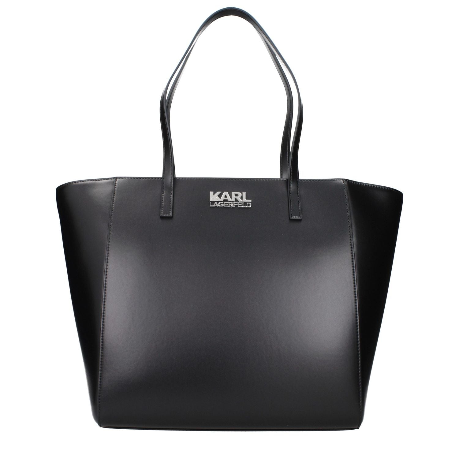Karl Lagerfeld Black Polyethylene Shoulder Bag
