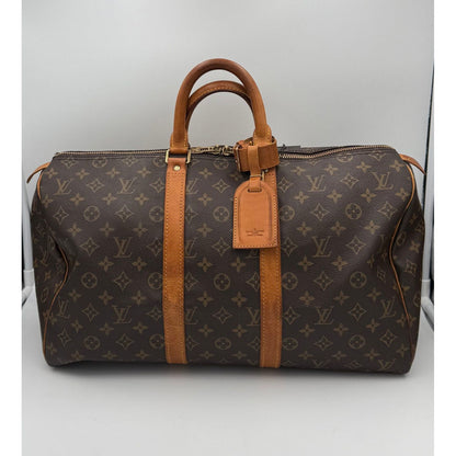 Louis Vuitton LOUIS VUITTON KEEPALL 45 Monogram Handbag