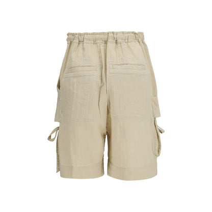 Isabel Marant Étoile Beige Viscose Bermuda Shorts