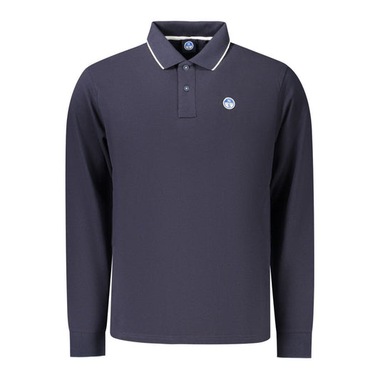 North Sails Blue Cotton Men's Polo