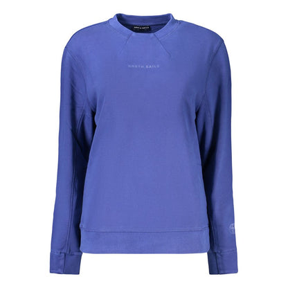 North Sails Blue Cotton Women's Sweatshirt