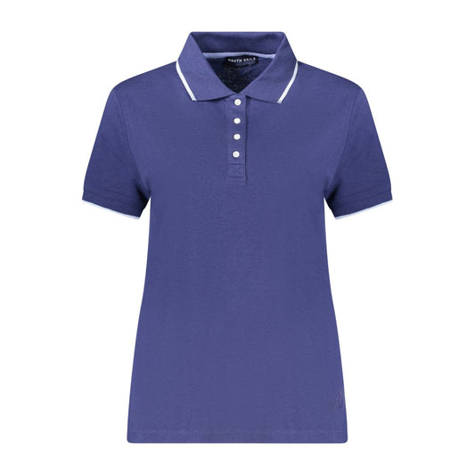 North Sails Blue Modal Womens Polo
