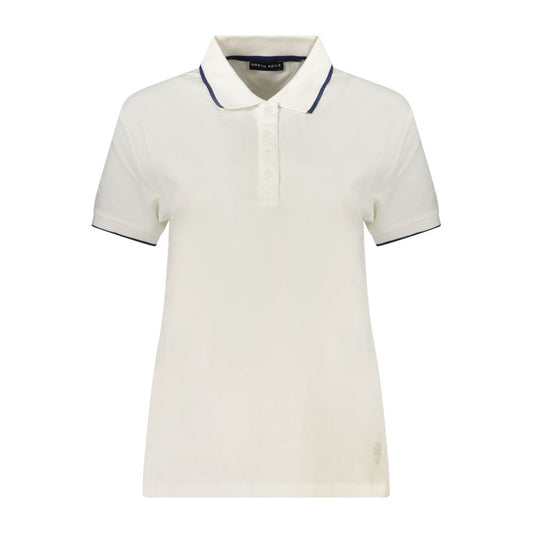 North Sails White Cotton Women's Polo Shirt