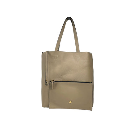 Versace Medusa Large Leather Tote Bag With Pouch