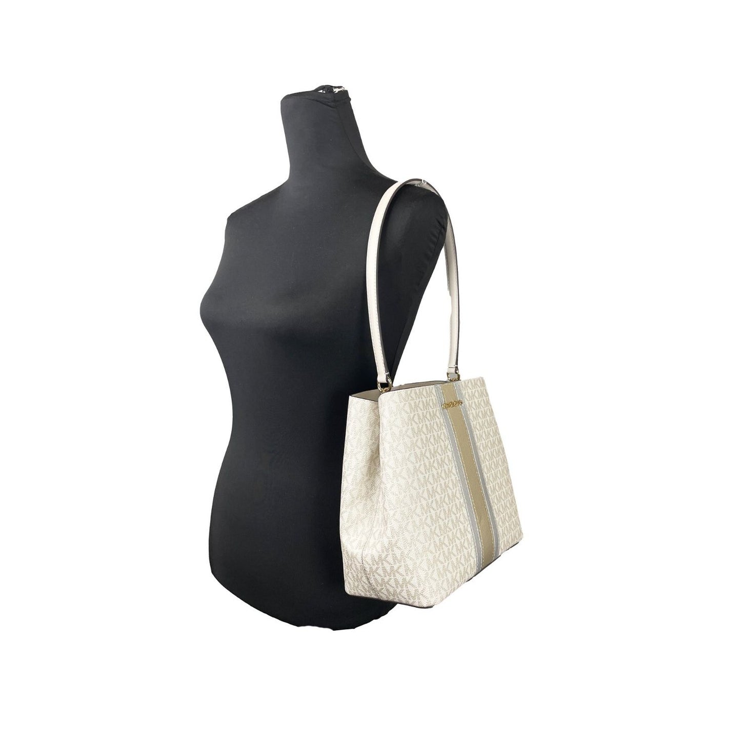 Michael Kors Medium Pratt Bucket Shoulder Bag Purse