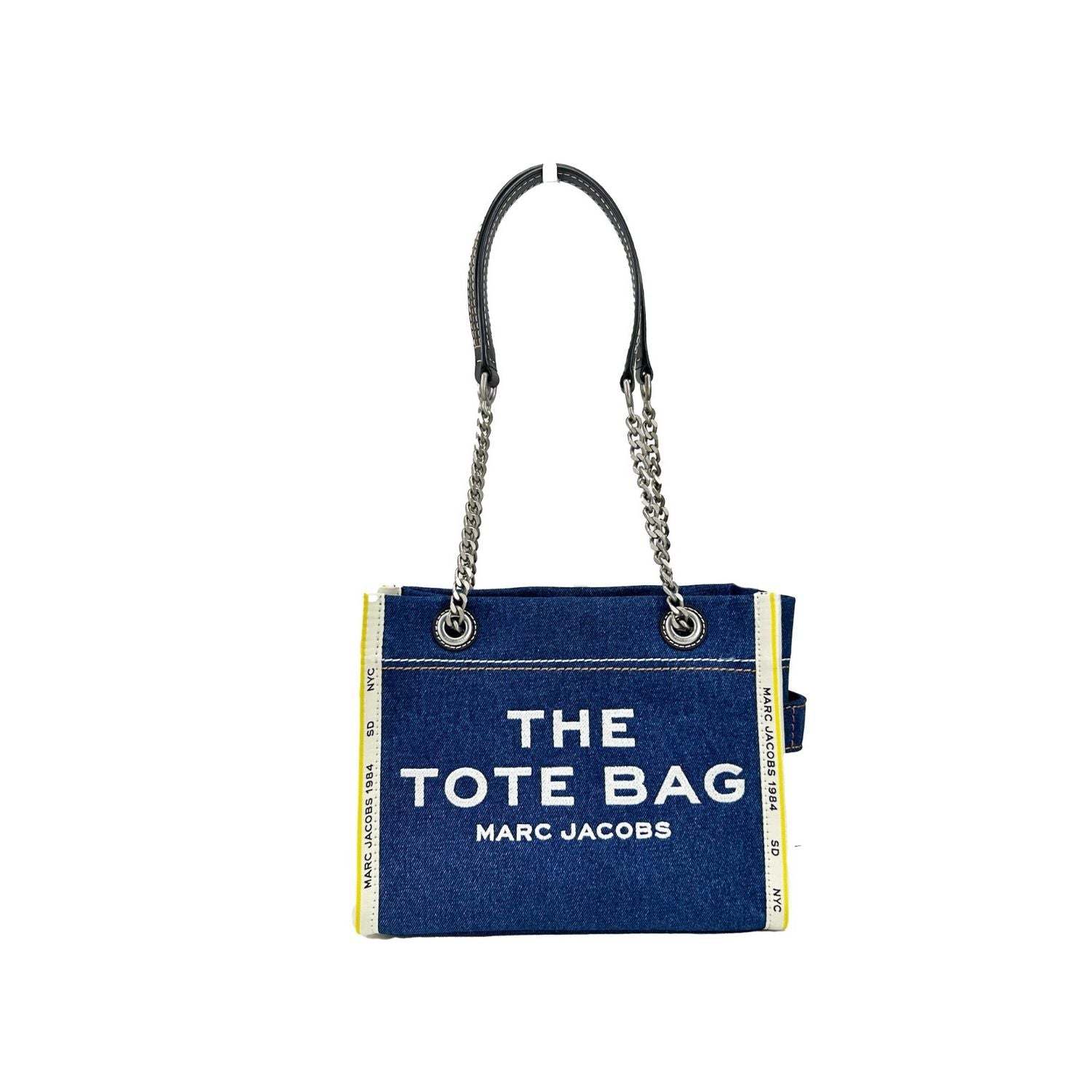 Marc Jacobs Denim Chain Small The Tote Bag