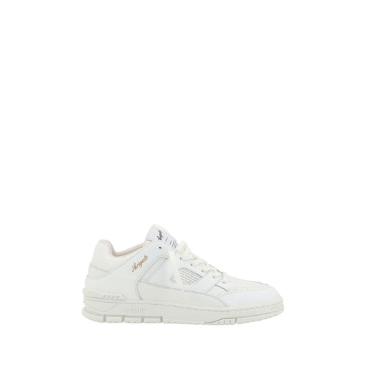 Axel Arigato White Calf Leather Bos Taurus Athletic Sneakers