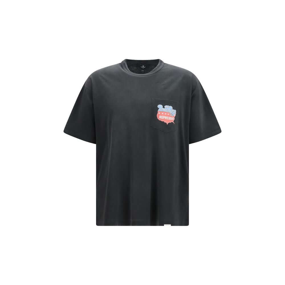 Represent Gray Cotton T-Shirt