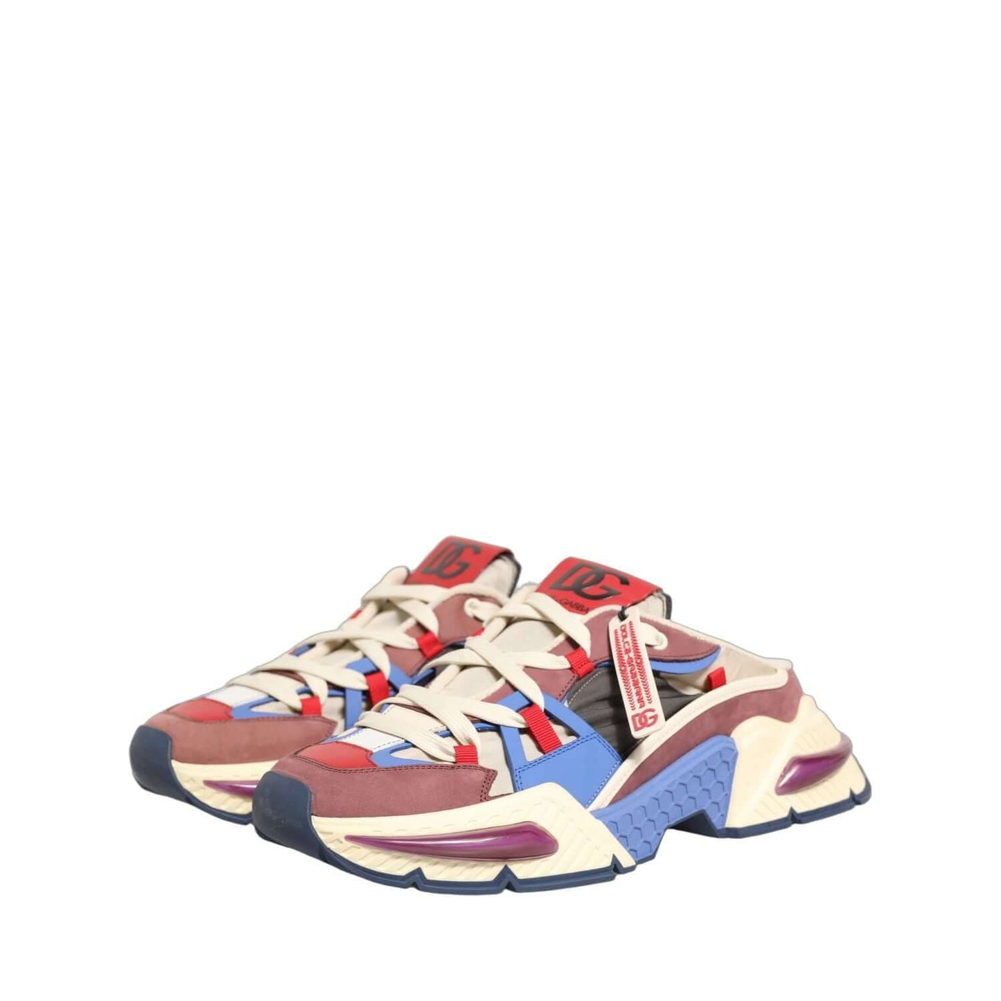 Dolce & Gabbana Multicolor Low Top Airmaster Sneakers Shoes
