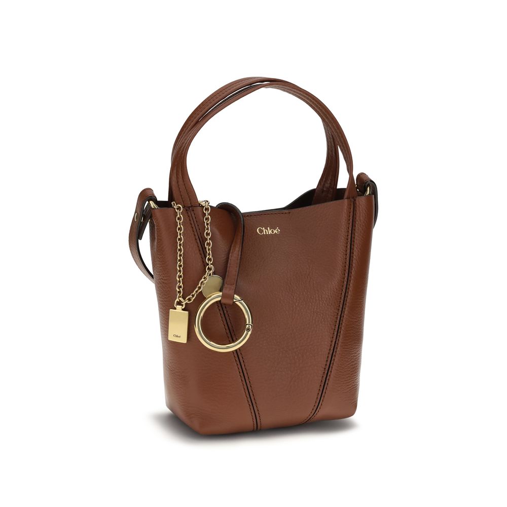 Chloé Brown Calf Leather Bos Taurus Shoulder Bag