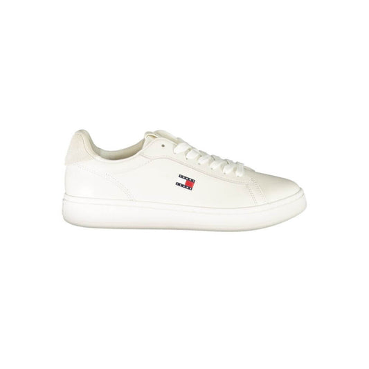Tommy Hilfiger Bianco Polyurethane Women's Sneaker