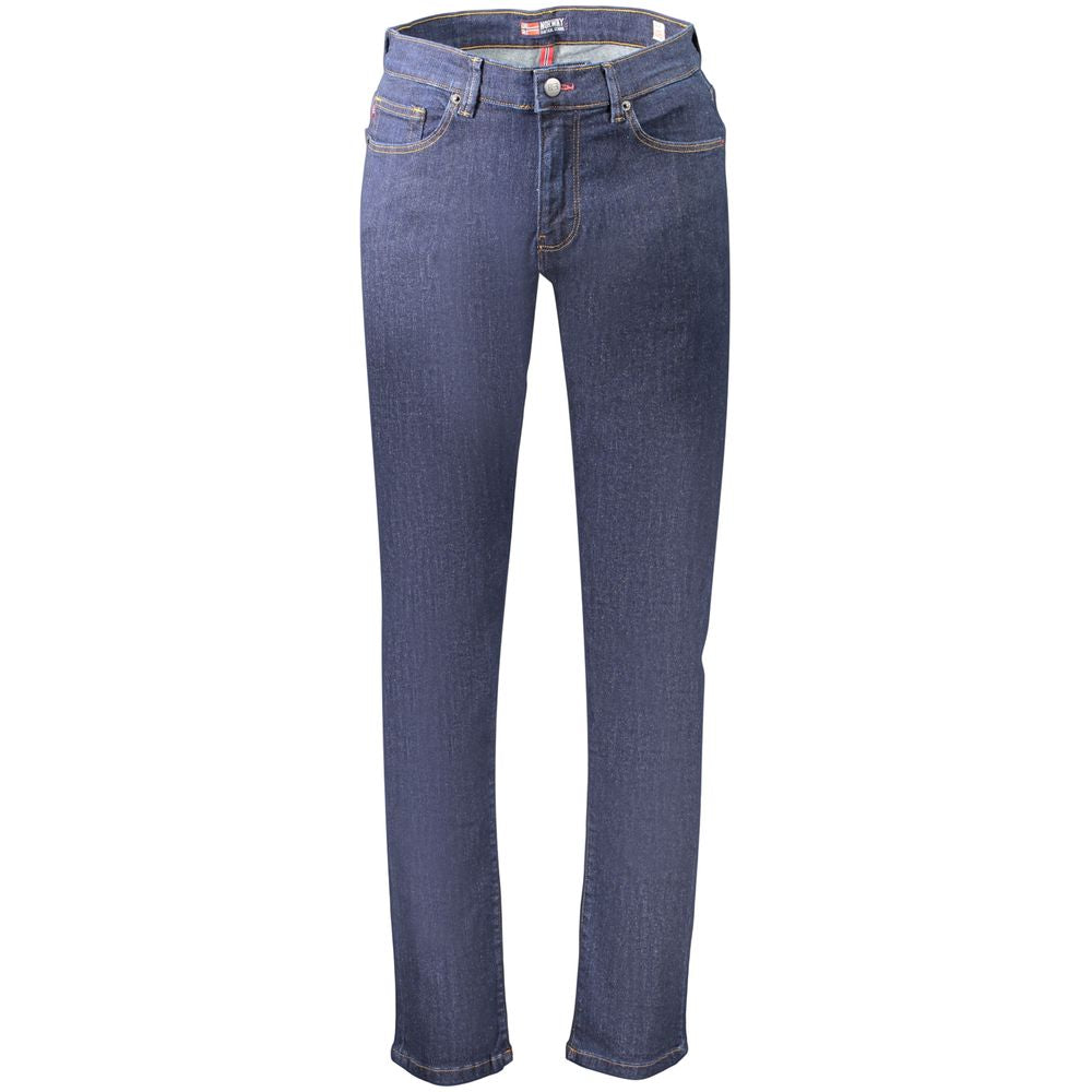 Norway 1963 Blue Cotton Jeans Denim