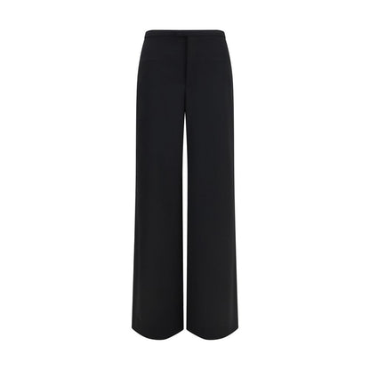 Gucci Black Wool Oves Aries Casual Pants