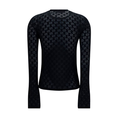 Gucci Black Cotton T-Shirt