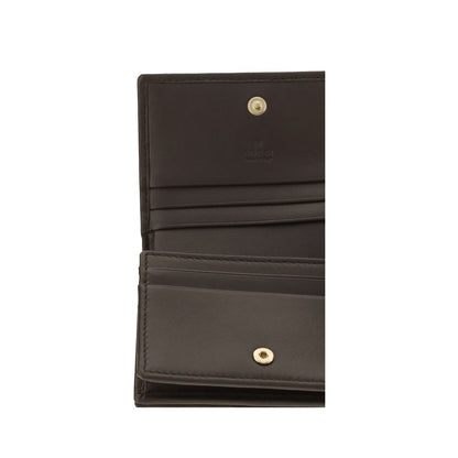 Gucci Brown Lamb Ovis Aries Aries Wallet