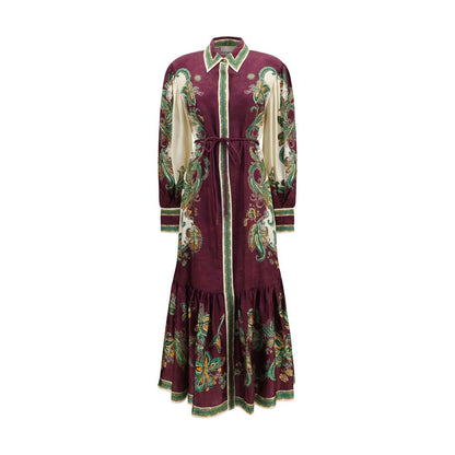 Alemais Multicolor Viscose Casual Dress