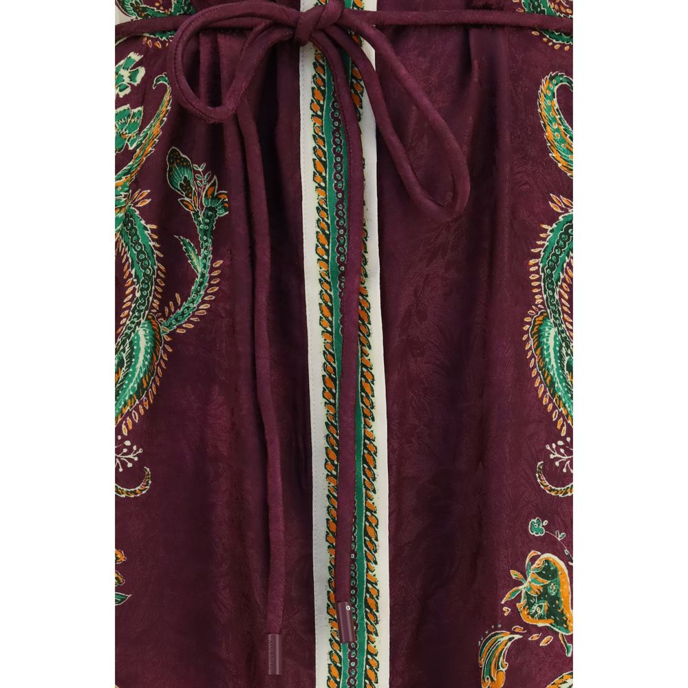 Alemais Multicolor Viscose Casual Dress