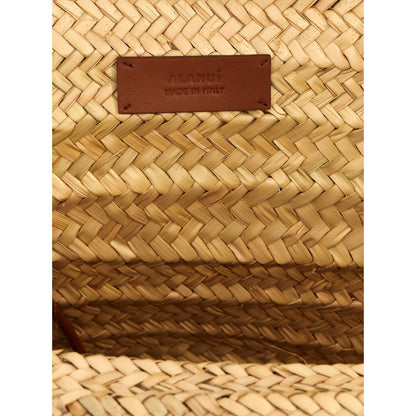 Alanui Brown Marabou Handbag
