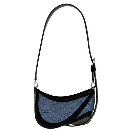 Mugler Multicolor Calfskin Shoulder Bag