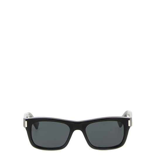 Saint Laurent Black Acetate Sunglasses