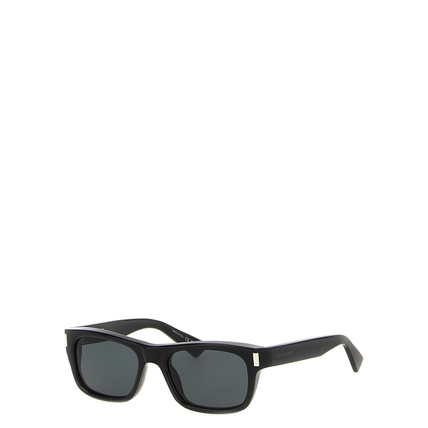 Saint Laurent Black Acetate Sunglasses
